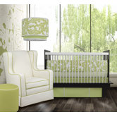 Modern Berries Bedding Collection in Spring Green