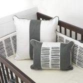 Sticks Pillow in Pewter