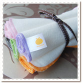 Organic Flannel Burp Cloth 5 Pack