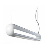 Siluet Two Light Pendant in White