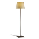 Torino One Light Floor Lamp in Old Brown