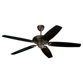 60" DC60 5 Blade Ceiling Fan with Remote