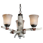 3 Light Branched Ceiling Fan Light Kit