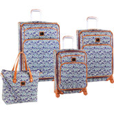 Baby Hearts 4 Piece Luggage Set