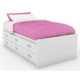 Willow Double Storage Platform 3 Piece Bedroom Collection