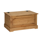 Windmill Blanket Box in Solid Pine
