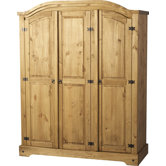 Corona 3 Door Wardrobe