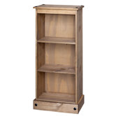 New Corona Low Narrow Bookcase