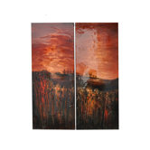 Prado Sunset Wall Art (Set of 2)