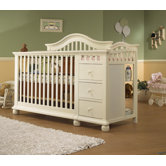 Cape Cod 4-in-1 Convertible Crib N Changer Combo