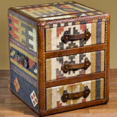 High Country Kilim End Table