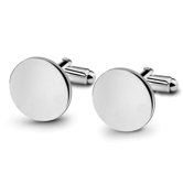 1,7cm Manschettenkn&ouml;pfe aus Silber (2er Pack)