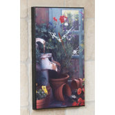 Garden Window Wall Clock