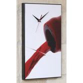 Red Wine Pour Wall Clock