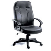 Mayfair Leather Faced Executive Armchair