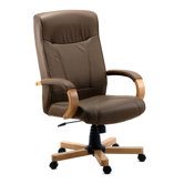 Richmond Leather Executive Chair in Brown
