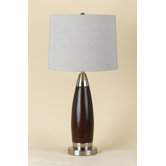 Cecil One Light Table Lamp in Faux