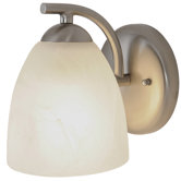 Contemporary Lighting 1 Light Bath Vanity Light