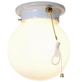 Globe 1 Light Flush Mount