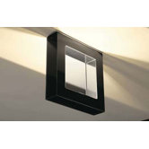 Box Flush Mount in Polished Steel