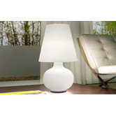 Candy Table Lamp in White