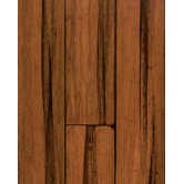 Natural Bamboo Expressions 5-1/4" Solid Locking Strand Woven Bamboo in Handscraped Antique Black