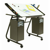 Cascade Magnetic Table in Pewter