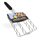 Steven Raichlen Stainless Adjustable Sausage Basket