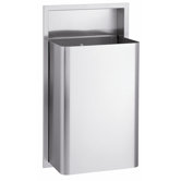 Recessed Waste Receptacle