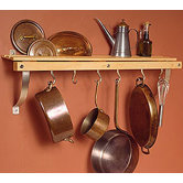 Wall Mounted Pot Rack
