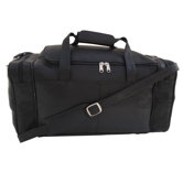 19.5" Small Leather Carry-On Duffel