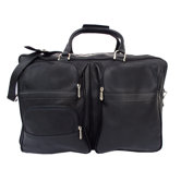 Traveler 19.5" Leather Complete Carry-All Travel Duffel