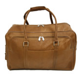 Traveler 20" Half-Moon Leather Travel Duffel