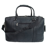 20" Leather European Carry-On Duffel