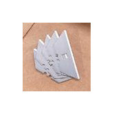 Duty Rounded-Top Utility Knife Blade (5 Per Card, 10 Cards Per Box, 10 Boxes Per Case)