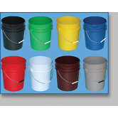 Company 5 Gallon Red Open Head Pail