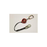 9' Personal Fall Limiter With Stainless Steel Swivel And 17D-1 Temporary Roof Anchor