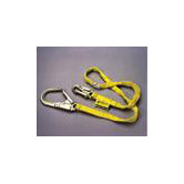 Shock-Absorbing Lanyard With Rebar Hook