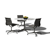 Eames 4 Piece Dining Set