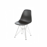 Eames DSR - Molded Plastic Side Chair with Wire Base