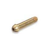 Model 15-3 1/4" NPT 3" CGA510 To CGA580 Brass Regulator Nipple