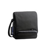 Dual Blue Shoulder Bag with Flap