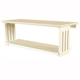 Mission White Bed Shelf