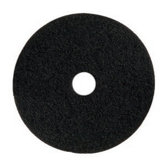 Commercial Products Wilen 19" Black Convention Thickline Stripping Floor Pad (5 Per Case)