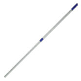 Mop Handle, Extendable 39"x60", Silver/Blue