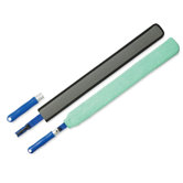 Microflex Duster, Foam Frame, Rinse w/ Water, Blue/Silver