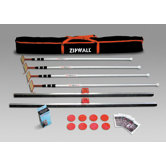 12&rsquo; Spring Loaded Pole 4-Pack Kit with Carry Bag