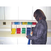 AccuForce Exercise Band with Rack (Set of 5)
