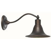 Dark Sky One Light Small Post Lantern in Antique Copper