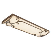 Fluorescent Linear Flush Mount